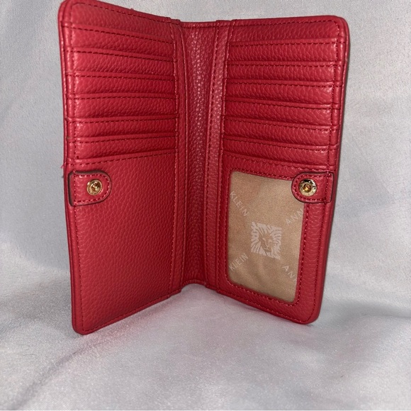 2/$30 Anne Klein Slim Bi Fold Wallet - Picture 5 of 8